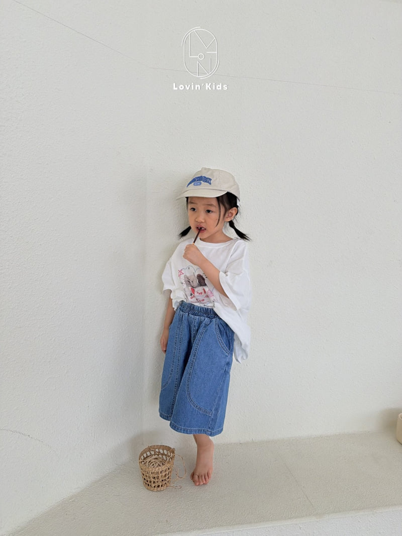 Lovin - Korean Baby Fashion - #babywear - Double Bermuda Pants - 9