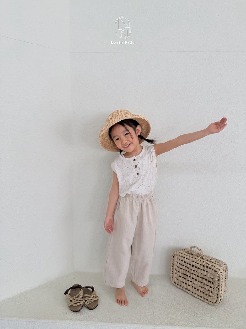 Lovin - Korean Baby Fashion - #onlinebabyboutique - Soft Neff Sleeveless - 10