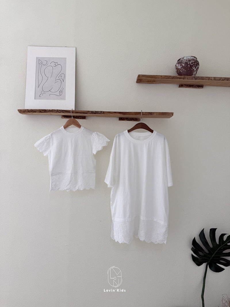 Lovin - Korean Baby Fashion - #babywear - Angel Lace Tee - 4