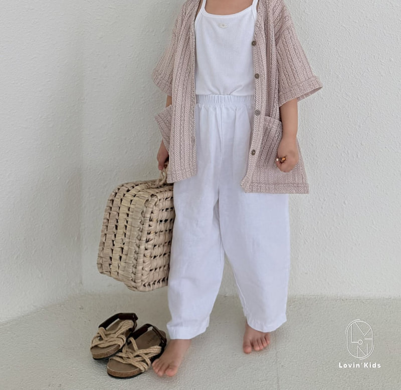 Lovin - Korean Baby Fashion - #onlinebabyshop - Cozy Linen Pants - 12