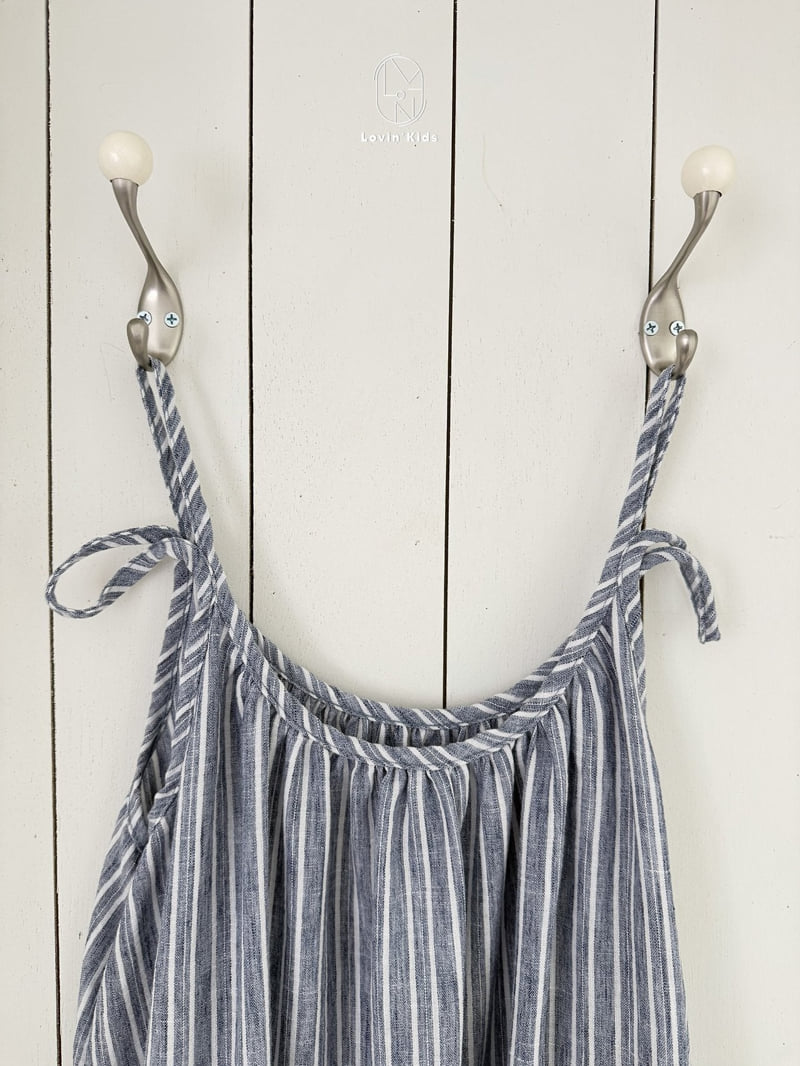 Lovin - Korean Women Fashion - #womensfashion - Double Line One-piece (Mom) - 9