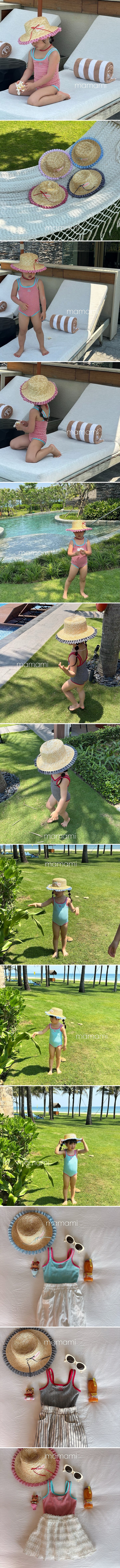 Mamami - Korean Children Fashion - #Kfashion4kids - Frill Strap Hat - 2