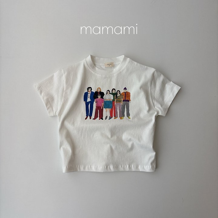 Mamami - Korean Children Fashion - #Kfashion4kids - Family Drawing Tee - 10
