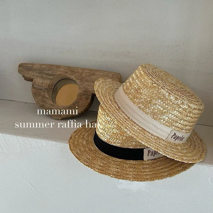 Mamami - Korean Children Fashion - #Kfashion4kids - Raffia Hat