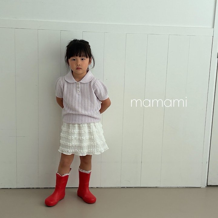 Mamami - Korean Children Fashion - #Kfashion4kids - Frill Fit Skirt - 3