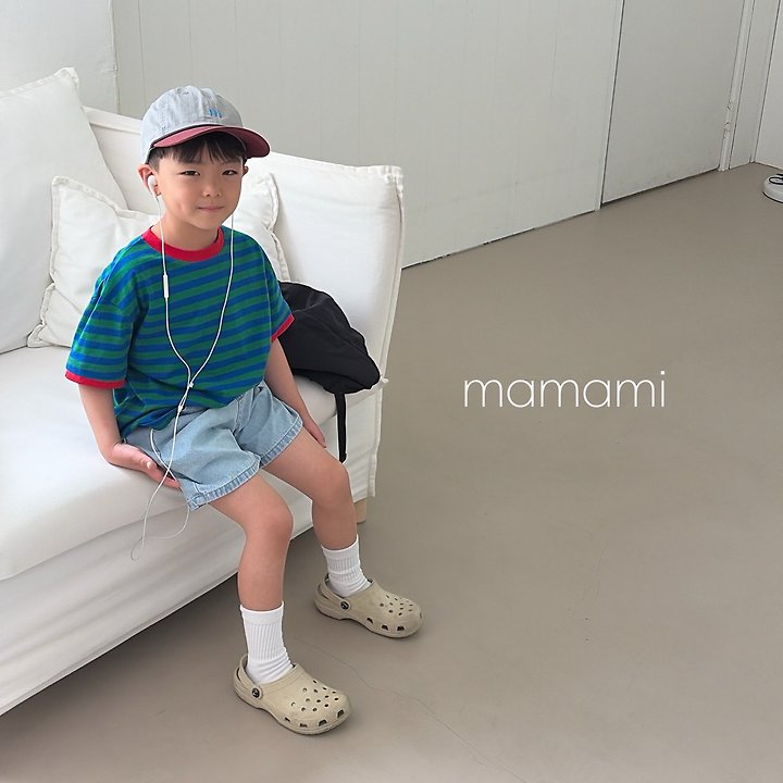 Mamami - Korean Children Fashion - #childofig - Pop Stripe Tee - 12