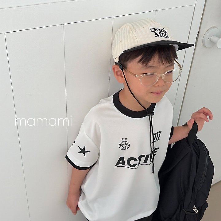 Mamami - Korean Children Fashion - #childofig - Active Star Tee - 10