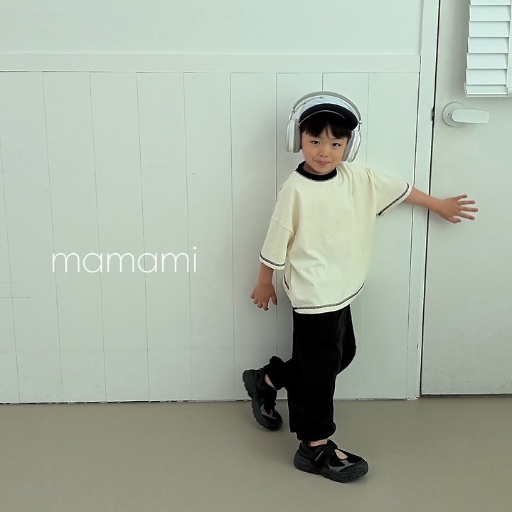 Mamami - Korean Children Fashion - #childofig - Signature Stitch Tee - 11
