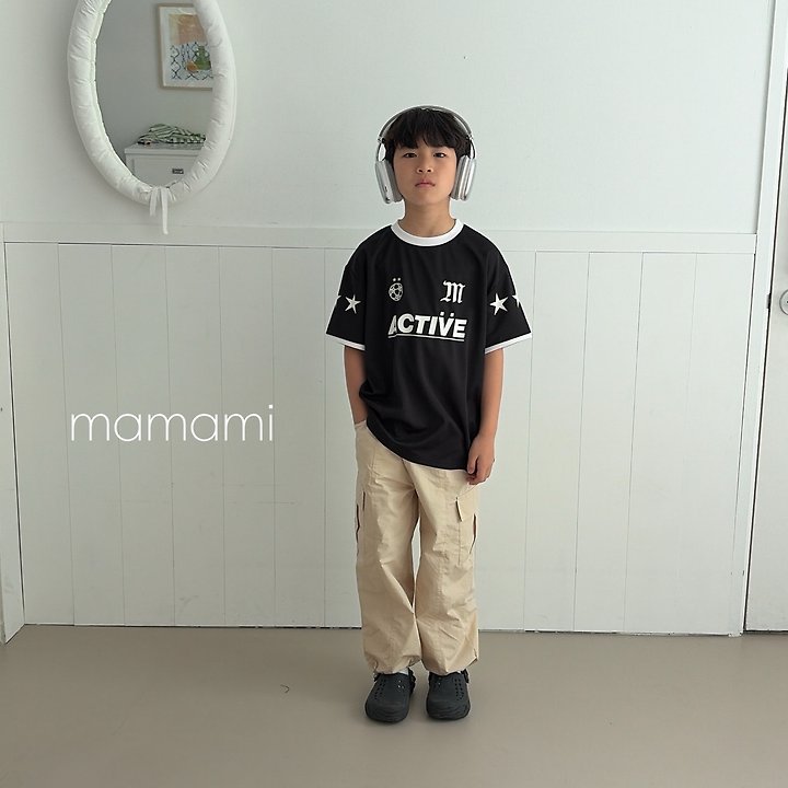 Mamami - Korean Children Fashion - #childrensboutique - Active Star Tee - 11