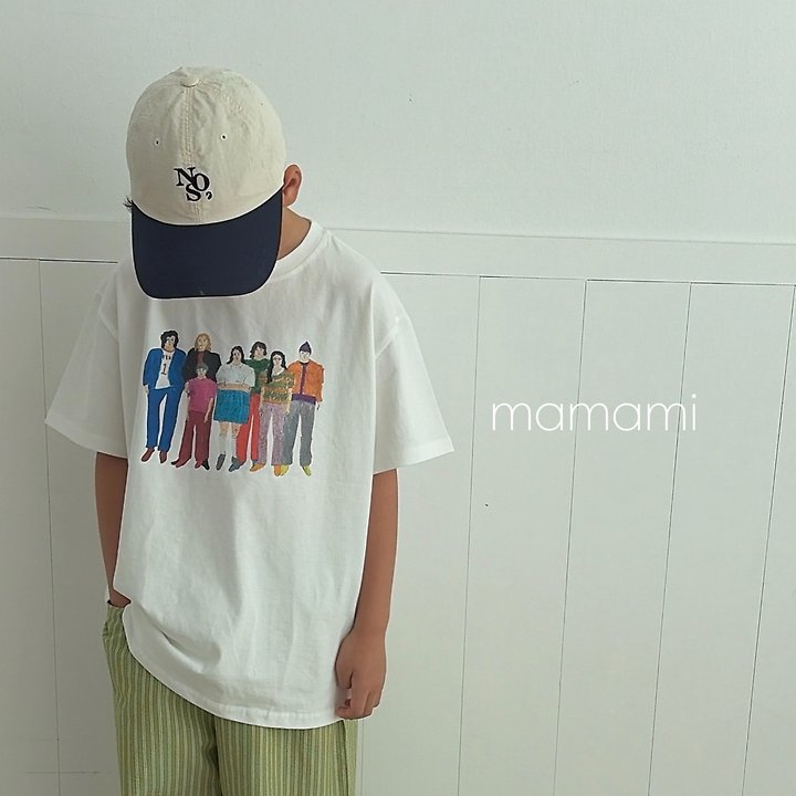 Mamami - Korean Children Fashion - #childrensboutique - Family Drawing Tee - 4