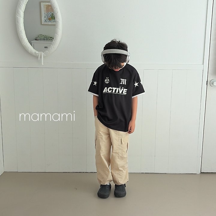 Mamami - Korean Children Fashion - #designkidswear - Active Star Tee - 12