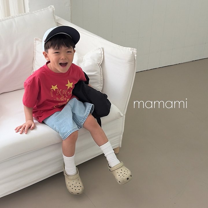 Mamami - Korean Children Fashion - #designkidswear - Blue Fit Denim Shorts - 11