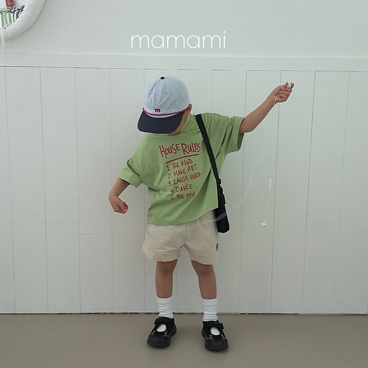 Mamami - Korean Children Fashion - #discoveringself - House Rule Tee - 7