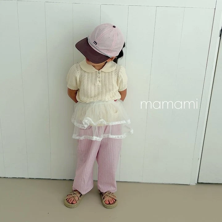 Mamami - Korean Children Fashion - #discoveringself - Your Collar Tee - 3