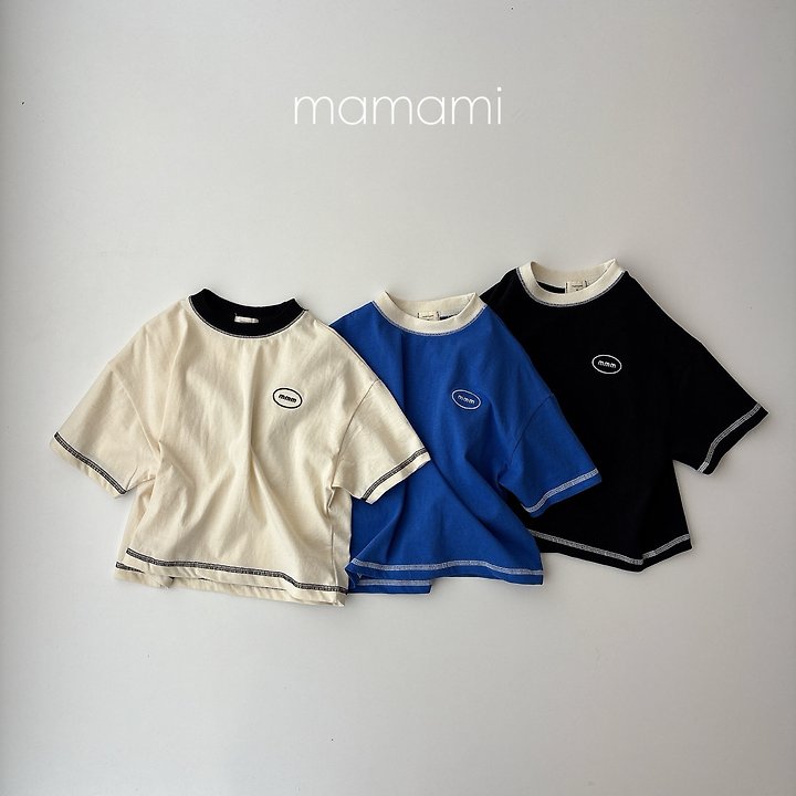 Mamami - Korean Children Fashion - #discoveringself - Signature Stitch Tee