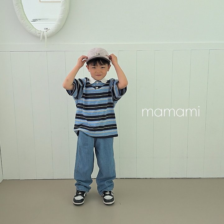 Mamami - Korean Children Fashion - #fashionkids - Day Day Collar Tee - 5