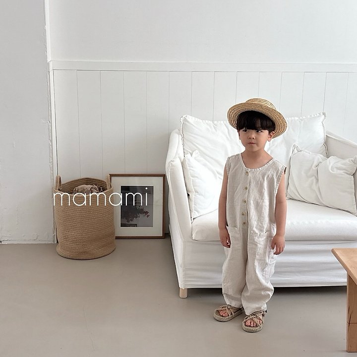 Mamami - Korean Children Fashion - #fashionkids - Button Jumpsuit - 5
