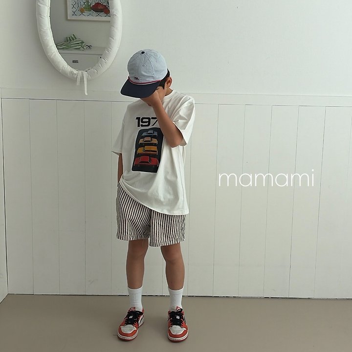 Mamami - Korean Children Fashion - #kidsshorts - Joy Stripe Pants - 12
