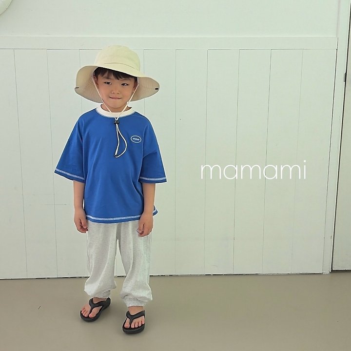 Mamami - Korean Children Fashion - #kidsshorts - Signature Stitch Tee - 3