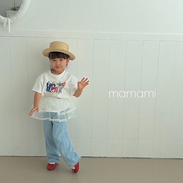 Mamami - Korean Children Fashion - #kidsstore - Family Drawing Tee - 8