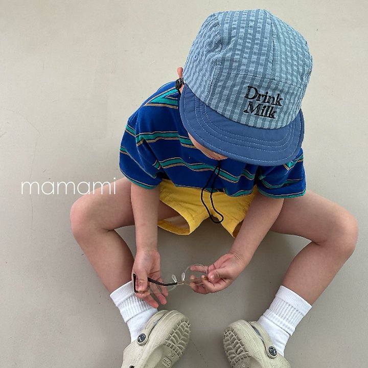 Mamami - Korean Children Fashion - #kidsstore - Sun Multi Stripe Tee - 11