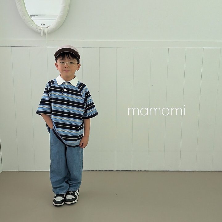 Mamami - Korean Children Fashion - #kidsstore - Day Day Collar Tee - 7