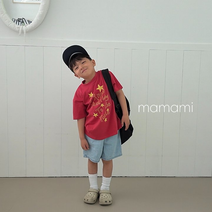 Mamami - Korean Children Fashion - #kidsstore - Star Star Tee - 5
