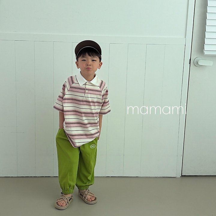 Mamami - Korean Children Fashion - #littlefashionista - Day Day Collar Tee - 10