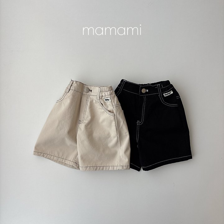 Mamami - Korean Children Fashion - #littlefashionista - Stitch Shorts