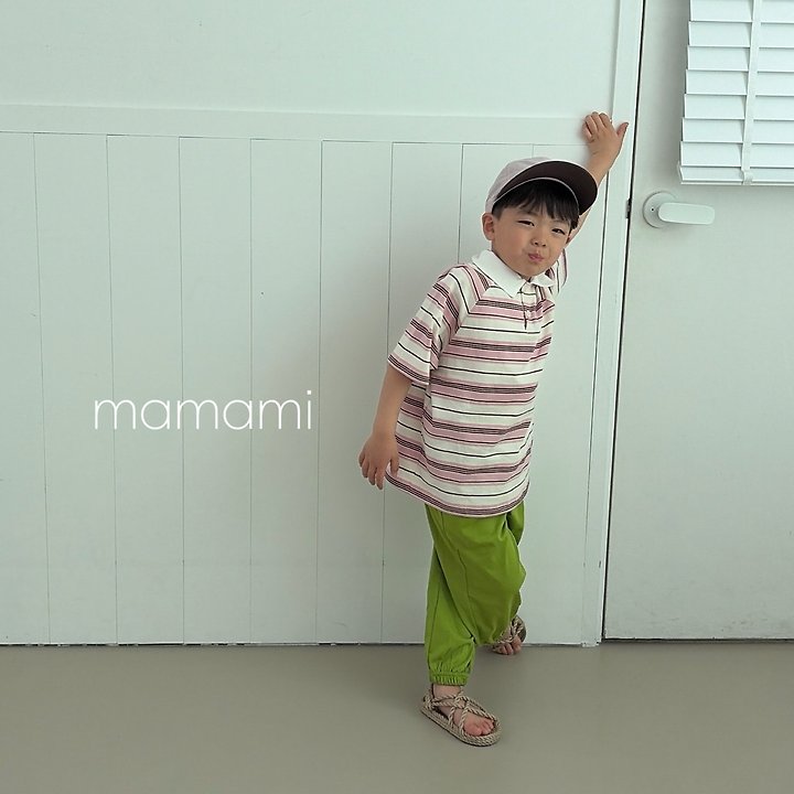 Mamami - Korean Children Fashion - #magicofchildhood - Day Day Collar Tee - 11