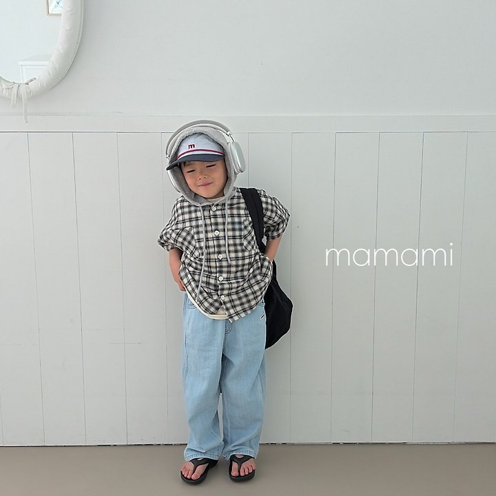 Mamami - Korean Children Fashion - #magicofchildhood - Air Denim Pants - 7