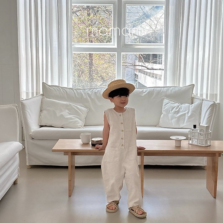 Mamami - Korean Children Fashion - #magicofchildhood - Button Jumpsuit - 11