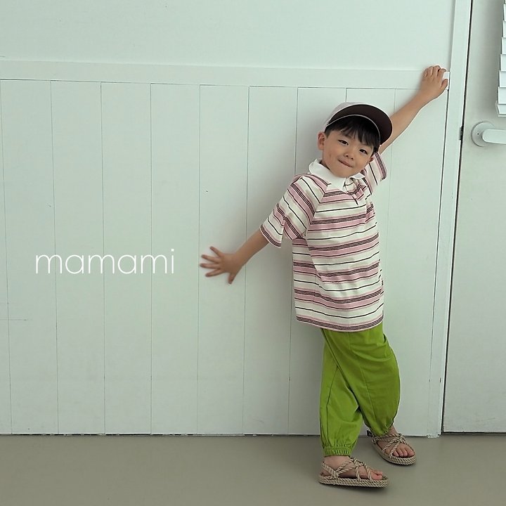 Mamami - Korean Children Fashion - #minifashionista - Day Day Collar Tee - 12