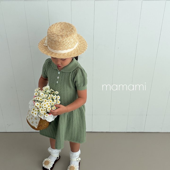 Mamami - Korean Children Fashion - #minifashionista - La La Land Knit One-piece - 10
