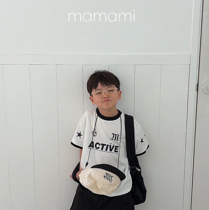 Mamami - Korean Children Fashion - #prettylittlegirls - Active Star Tee - 6