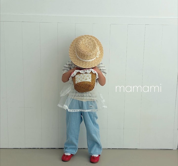 Mamami - Korean Children Fashion - #todddlerfashion - Air Denim Pants - 10