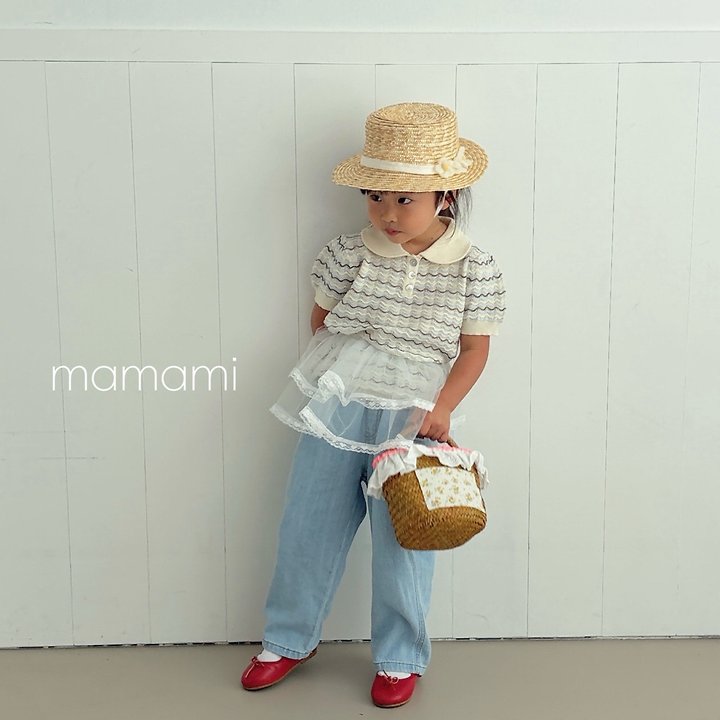 Mamami - Korean Children Fashion - #toddlerclothing - Air Denim Pants - 11