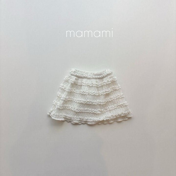 Mamami - Korean Children Fashion - #toddlerclothing - Frill Fit Skirt - 9