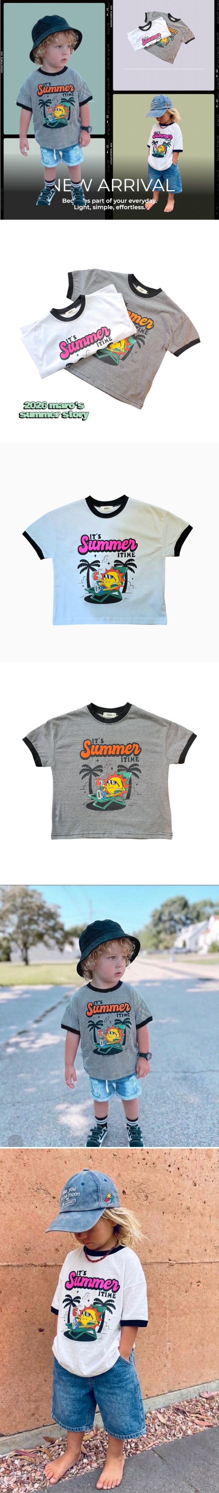 Maro - Korean Women Fashion - #momslook - Sunbed Tee (Adult)