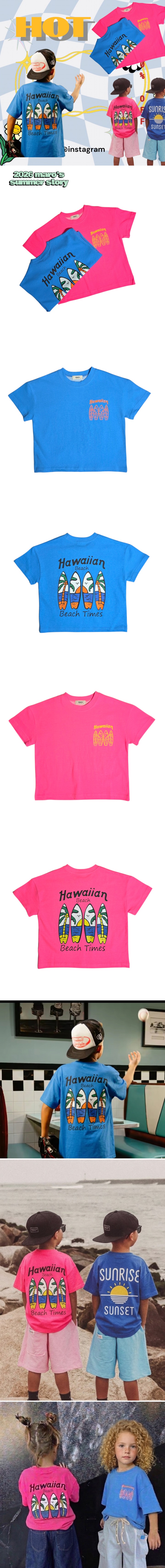 Maro - Korean Women Fashion - #thatsdarling - Hawaiian Tee (Adult)