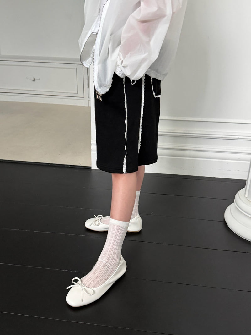 Matilda & Lee - Korean Children Fashion - #Kfashion4kids - Lace Bermuda Pants - 10