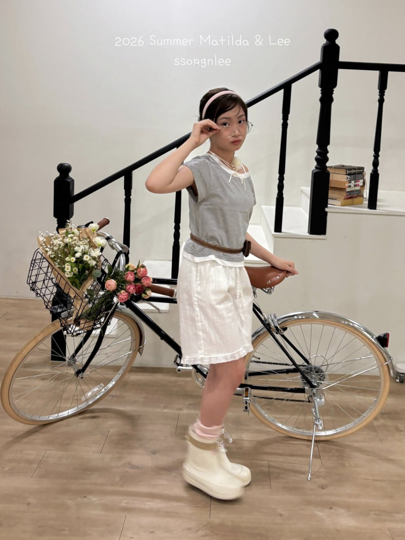 Matilda & Lee - Korean Children Fashion - #Kfashion4kids - Lace Shorts - 8