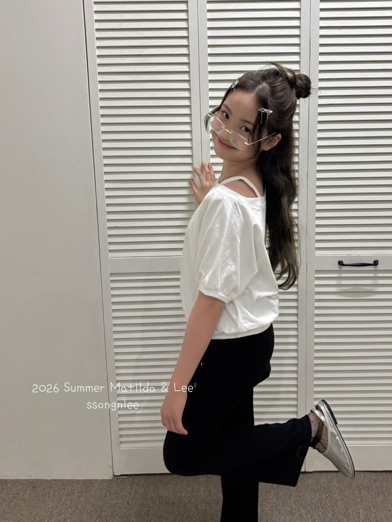 Matilda & Lee - Korean Children Fashion - #Kfashion4kids - Cubic Lettering Tee - 3