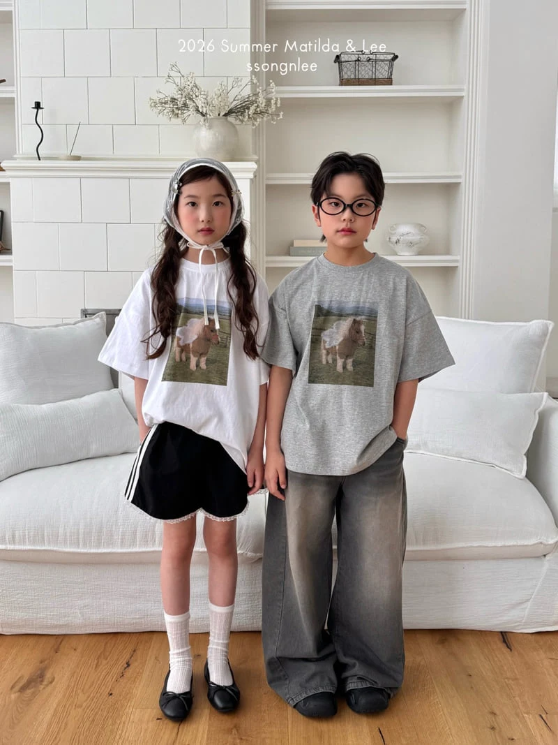 Matilda & Lee - Korean Children Fashion - #Kfashion4kids - Angel Pony Tee - 12