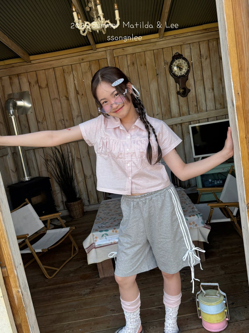 Matilda & Lee - Korean Children Fashion - #Kfashion4kids - Shirring Collar Blouse - 11