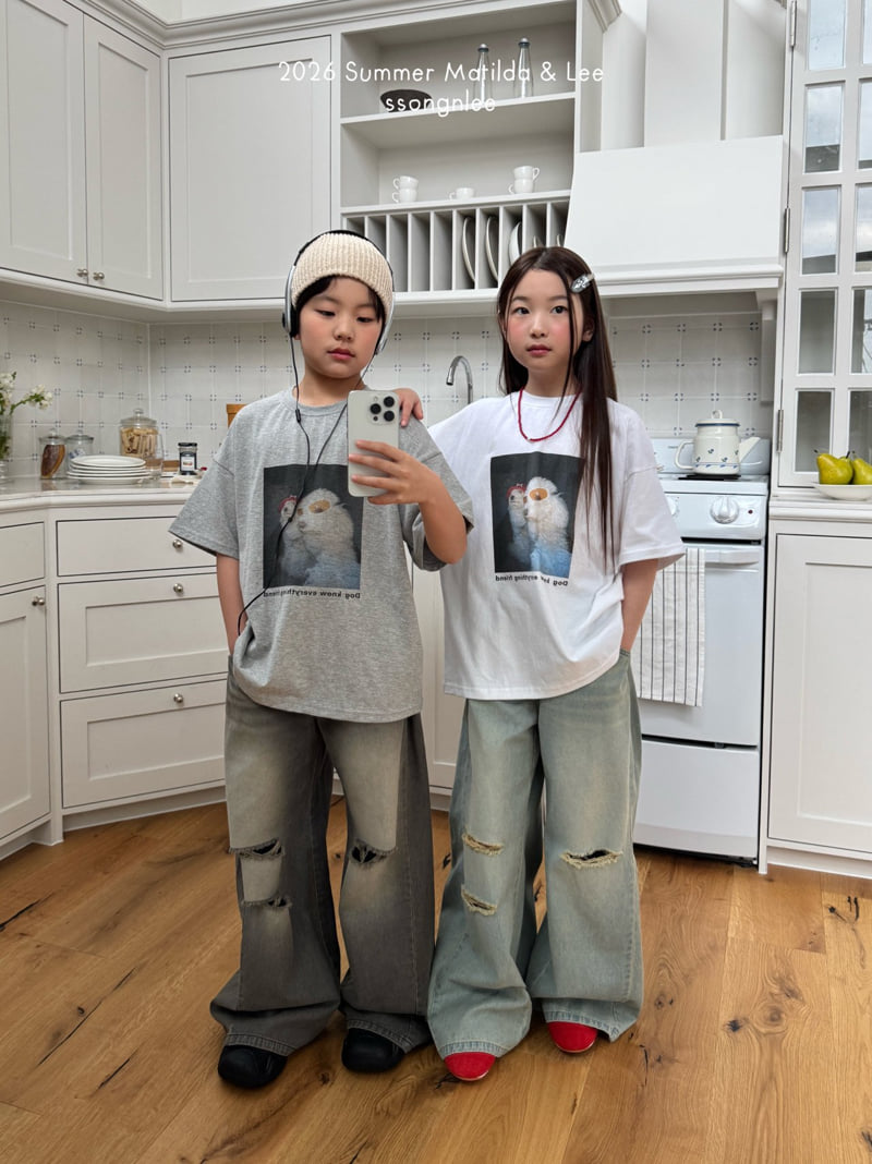 Matilda & Lee - Korean Children Fashion - #Kfashion4kids - Friends Dog Tee - 7