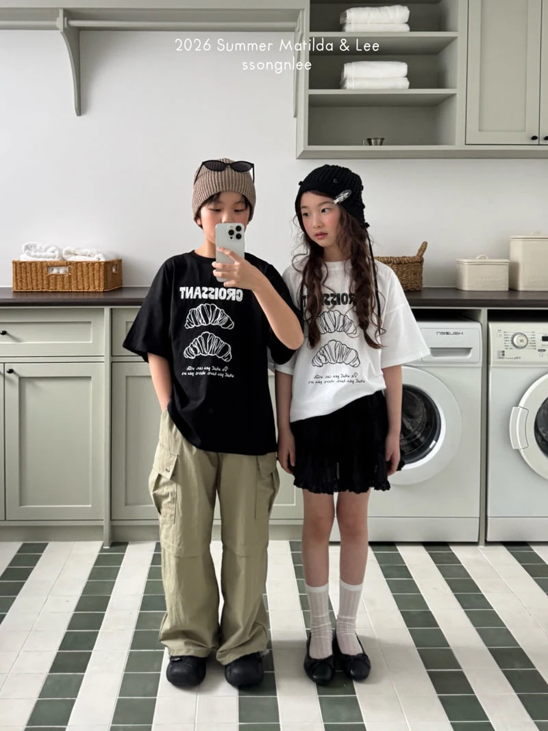 Matilda & Lee - Korean Children Fashion - #Kfashion4kids - Croissant Tee - 3