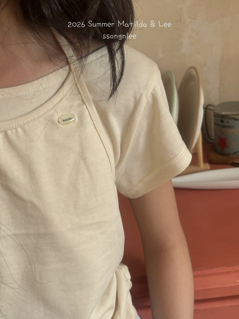 Matilda & Lee - Korean Children Fashion - #Kfashion4kids - Halter Neck Layered Tee - 11