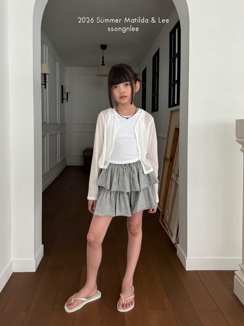 Matilda & Lee - Korean Children Fashion - #Kfashion4kids - Muji Ribbed Sleeveless - 3