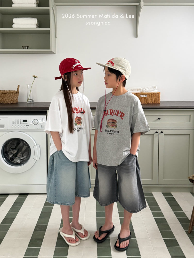 Matilda & Lee - Korean Children Fashion - #kidzfashiontrend - Burger Tee - 4